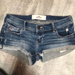 Hollister jean shorts
